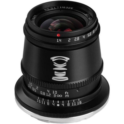 TTArtisan 17mm f/1.4 Lens Black