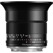 TTArtisan 10mm f/2 Mount Lens Black