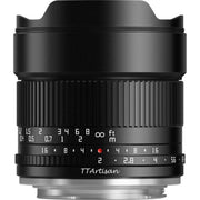 TTArtisan 10mm f/2 Mount Lens Black