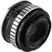 TTArtisan 23mm f/1.4 Lens (APS-C) Black with Silver