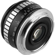 TTArtisan 23mm f/1.4 Lens (APS-C) Black with Silver