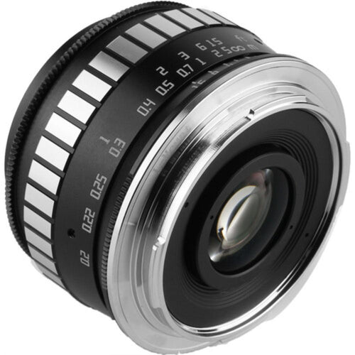 TTArtisan 23mm f/1.4 Lens (APS-C) Black with Silver
