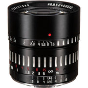 TTArtisan 50mm f/0.95 Lens Black with Silver