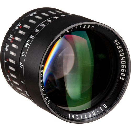 TTArtisan 50mm f/0.95 Lens Black with Silver