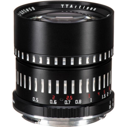 TTArtisan 50mm f/0.95 Lens Black with Silver