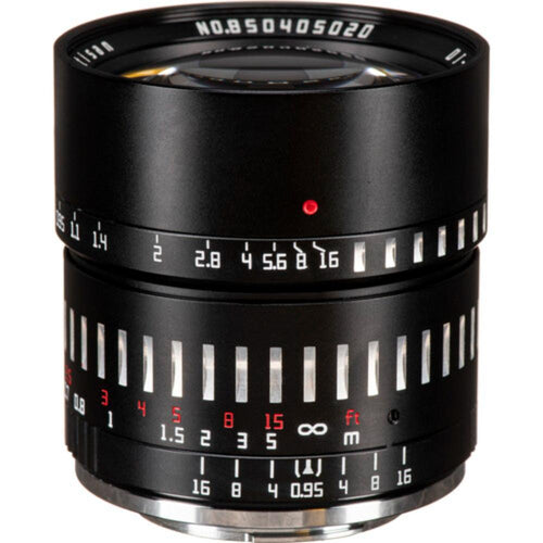 TTArtisan 50mm f/0.95 Lens Black with Silver
