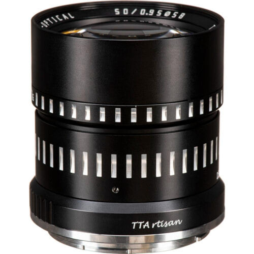 TTArtisan 50mm f/0.95 Lens Black with Silver