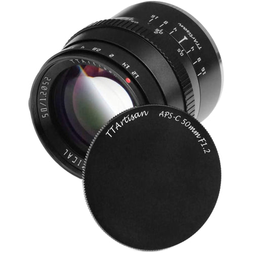 TTArtisan 50mm f/1.2 Lens Black