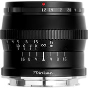 TTArtisan 50mm f/1.2 Lens Black