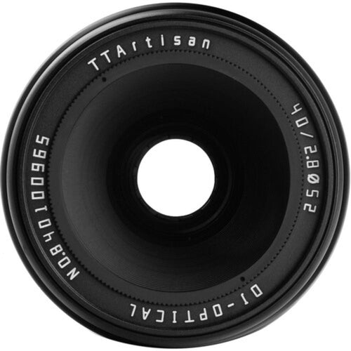 TTArtisan 40mm f/2.8 Macro Micro 4/3s Mount Lens Black