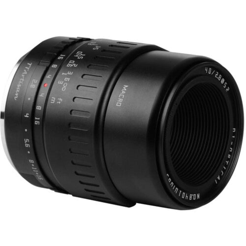 TTArtisan 40mm f/2.8 Macro Micro 4/3s Mount Lens Black