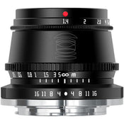 TTArtisan 35mm f/1.4 Tilt Micro Four Thirds Mount Lens Black