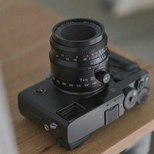 TTArtisan 35mm f/1.4 Tilt Lens (APS-C) Black