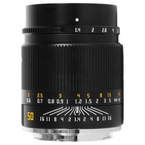 TTArtisan 50mm f/1.4 Lens Black