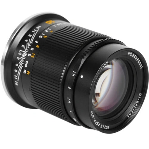 TTArtisan 50mm f/1.4 Lens Black