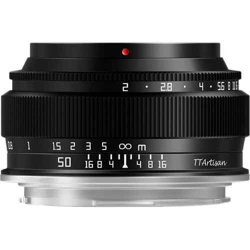 TTArtisan 50mm f/2 Lens Black