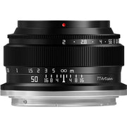 TTArtisan 50mm f/2 Lens Black