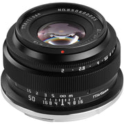 TTArtisan 50mm f/2 Lens Black