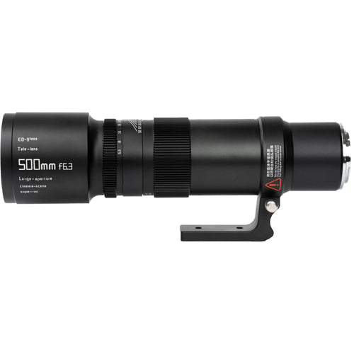 TTArtisan 500mm f/6.3 Fujifilm GFX Mount Lens (Full Frame Cropping) Black