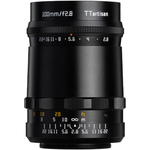 TTArtisan 100mm f/2.8 Bubble Bokeh  Lens Black