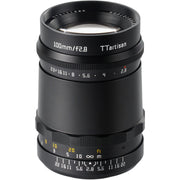 TTArtisan 100mm f/2.8 Bubble Bokeh  Lens Black
