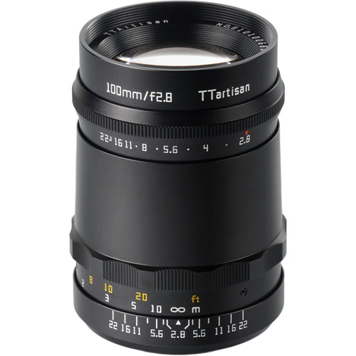 TTArtisan 100mm f/2.8 Bubble Bokeh  Lens Black