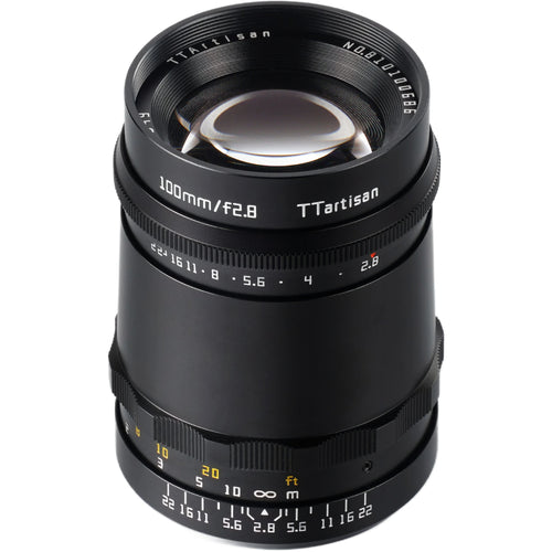 TTArtisan 100mm f/2.8 Bubble Bokeh  Lens Black