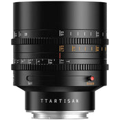 TTArtisan 85mm T2.1 CINE Lens (Black)