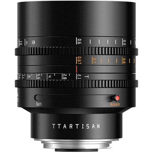 TTArtisan 85mm T2.1 CINE Lens (Black)