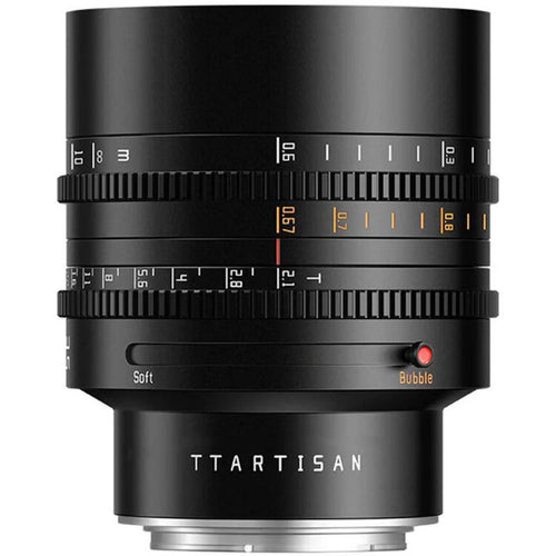 TTArtisan 85mm T2.1 CINE Lens (Black)