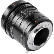 TTArtisan 50mm f/1.4 Tilt Lens Black