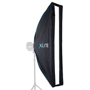 Xlite Umbrella Strip Softbox with Grid/Mask for Elinchrom