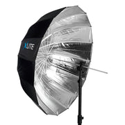 Xlite Deep Parabolic Black/Silver Umbrella
