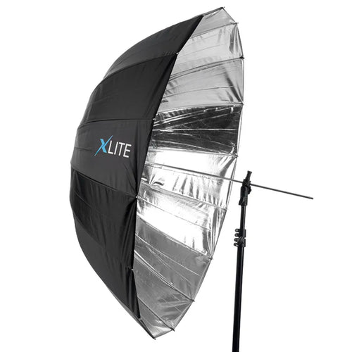 Xlite Deep Parabolic Black/Silver Umbrella
