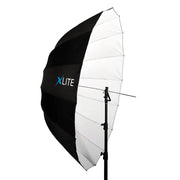 Xlite Deep Parabolic Black/White Umbrella