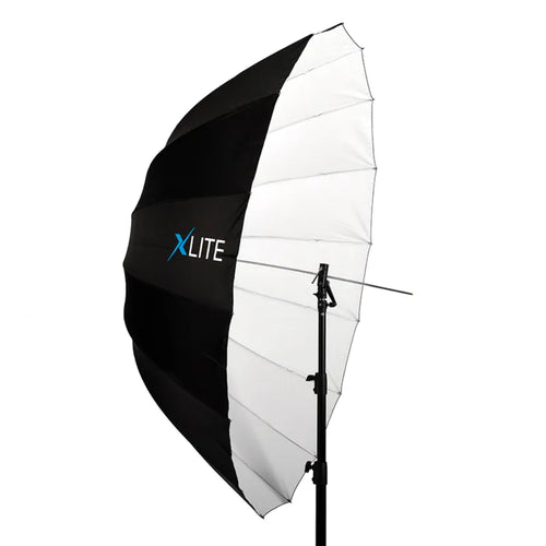 Xlite Deep Parabolic Black/White Umbrella