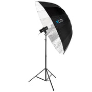 Xlite Deep Parabolic Black/Silver Umbrella