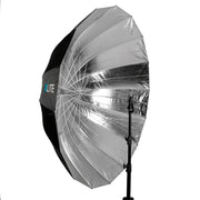 Xlite Deep Parabolic Black/Silver Umbrella