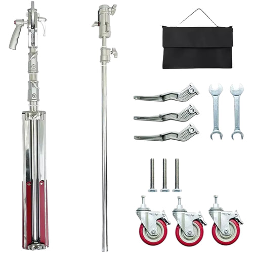 Xlite HD Stainless Steel 2.4 Lighting Stand & Boom