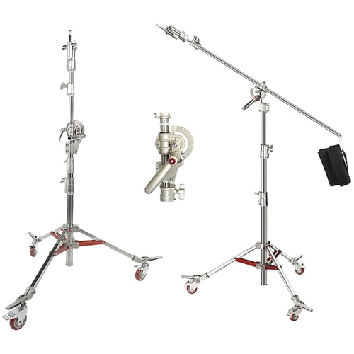 Xlite HD Stainless Steel 2.4 Lighting Stand & Boom
