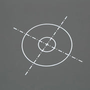 Xlite 30cm Grey/White Calibration Card with Focus