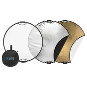 Xlite 105cm Premium 5-in-1 Reflector with Handles