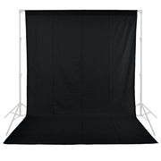 Xlite Muslin Black Background Includes Bag