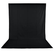 Xlite Muslin Black Background Includes Bag