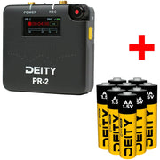 Deity PR-2 Stereo Pocket Recorder + Lavalier Mic Get 8x Lithium AA Batteries