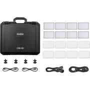 Godox C5R KNOWLED RGB Creative LED Light (Production 8-Light Kit)