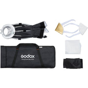 Godox EazyFlow Bty 65cm Collapsible Beauty Dish with Bowens Mount (Black/Silver)