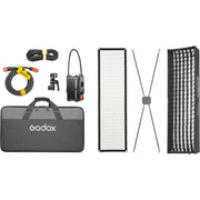 Godox Flexible RGB LED Mat 200w 1x 4ft Kit with Air Softbox