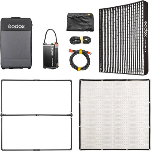 Godox Flexible RGB LED Mat 800w 4x4ft Kit with Air Softbox