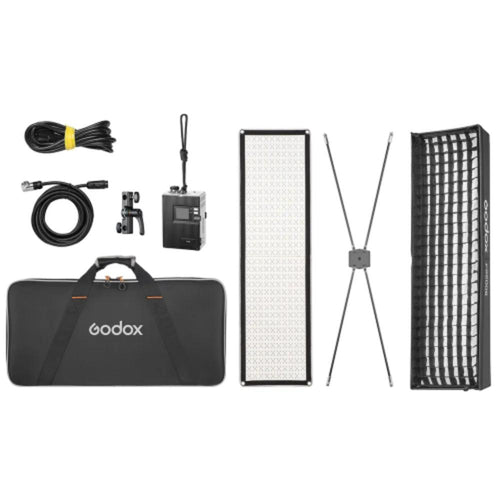Godox FL200SR 1x4 Flexible RGB Mat V-Lock Kit